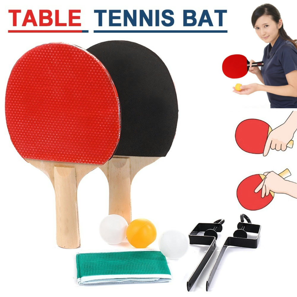 Table Tennis Online - Ping Pong Paddle Set with Table