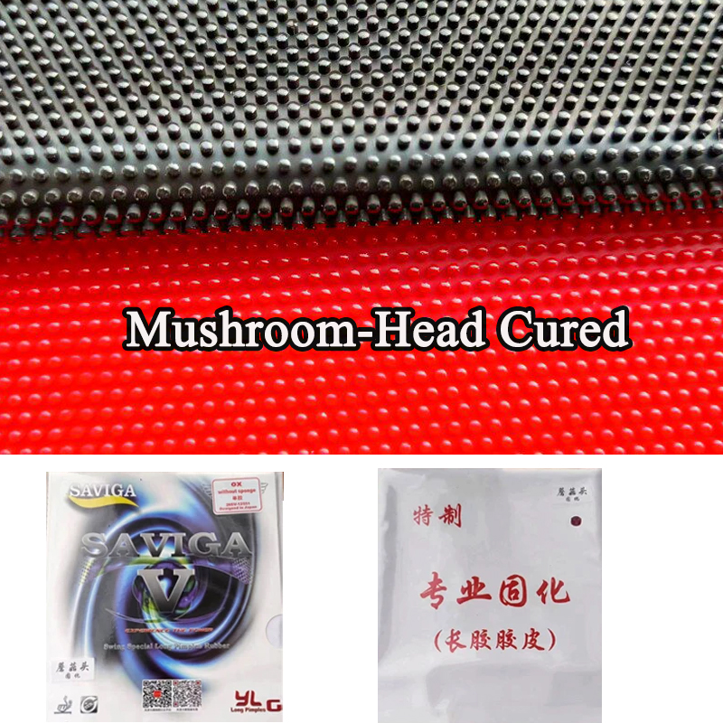 Table Tennis Rubber - Shiny Version Mushroom-Head Cured Table Tennis