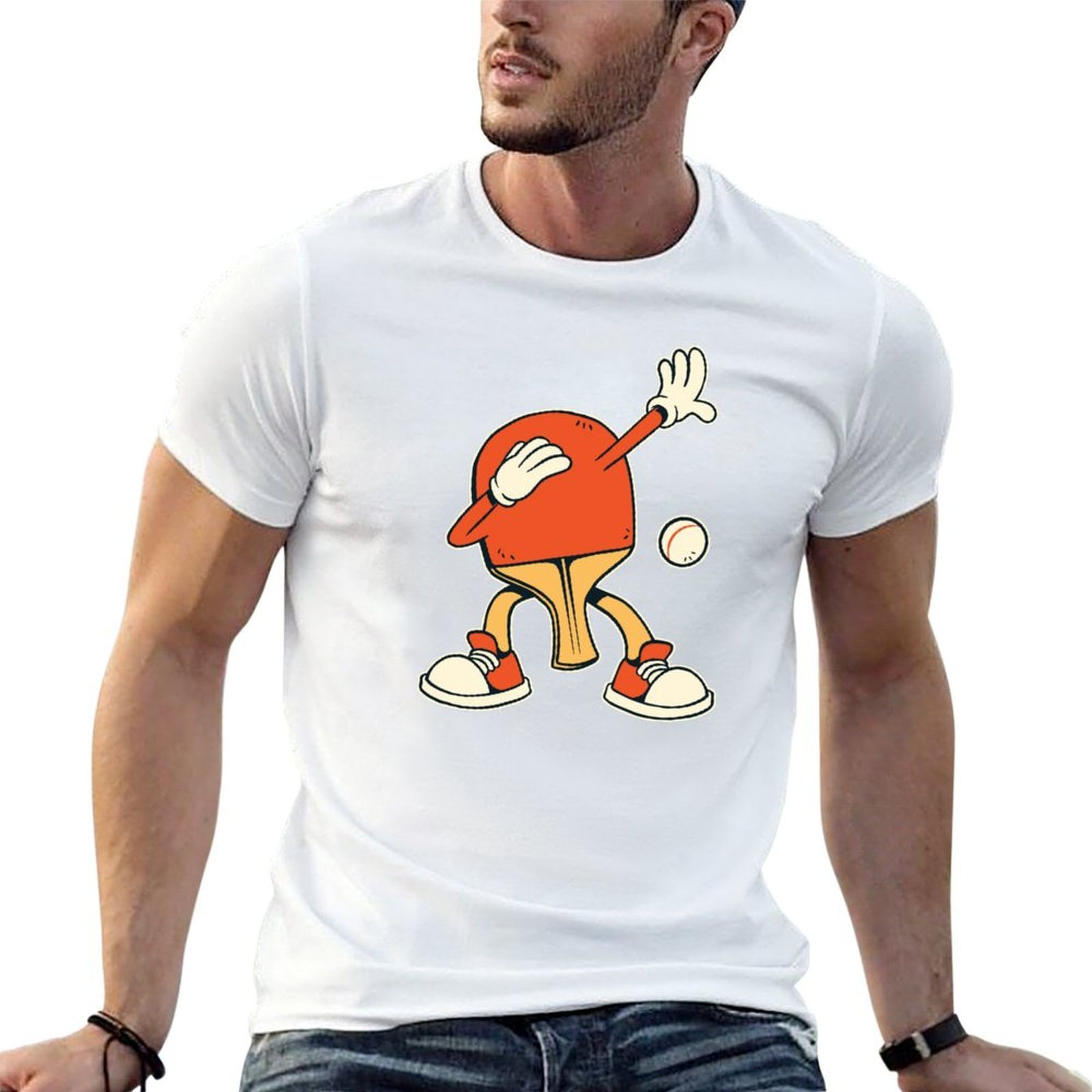 Table Tennis Graphics - Table tennis Dancing table tennis bat