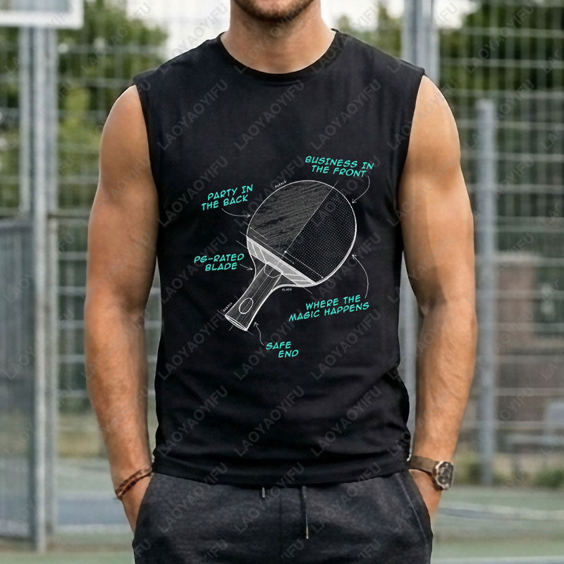 Table Tennis Graphics - Funny Ping Pong Table Tennis Graphic