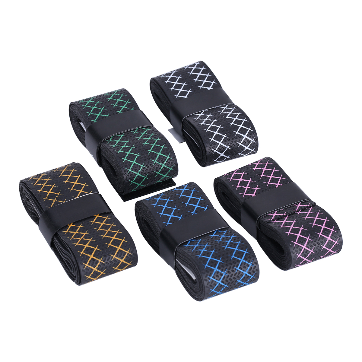 Side Tape Racket - Sweat Absorbed Non-Slip Band Transmitter/Tennis Racket