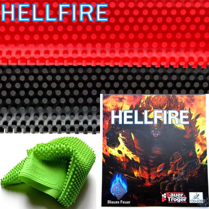Table Tennis Rubber - HellFire Long Pips OX 2026 European