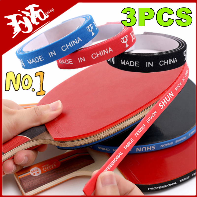 Table Tennis Defense - 3-1PC Table Tennis Racket Edge Tape