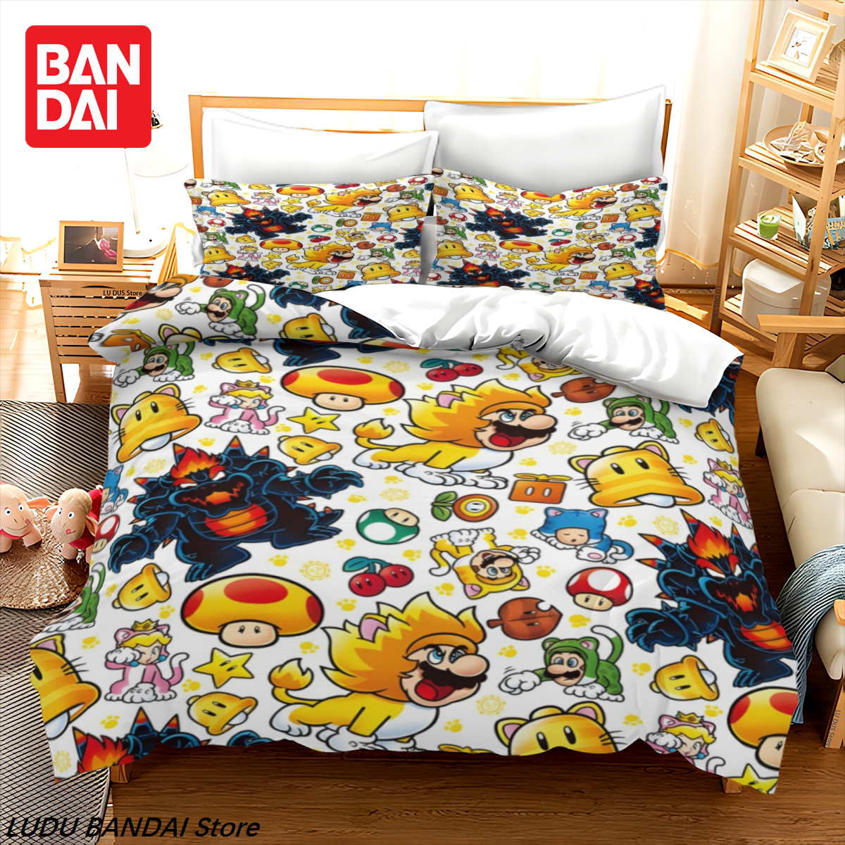 Super Mario Bedding Set 3D Ani - Table Tennis Double avis et prix