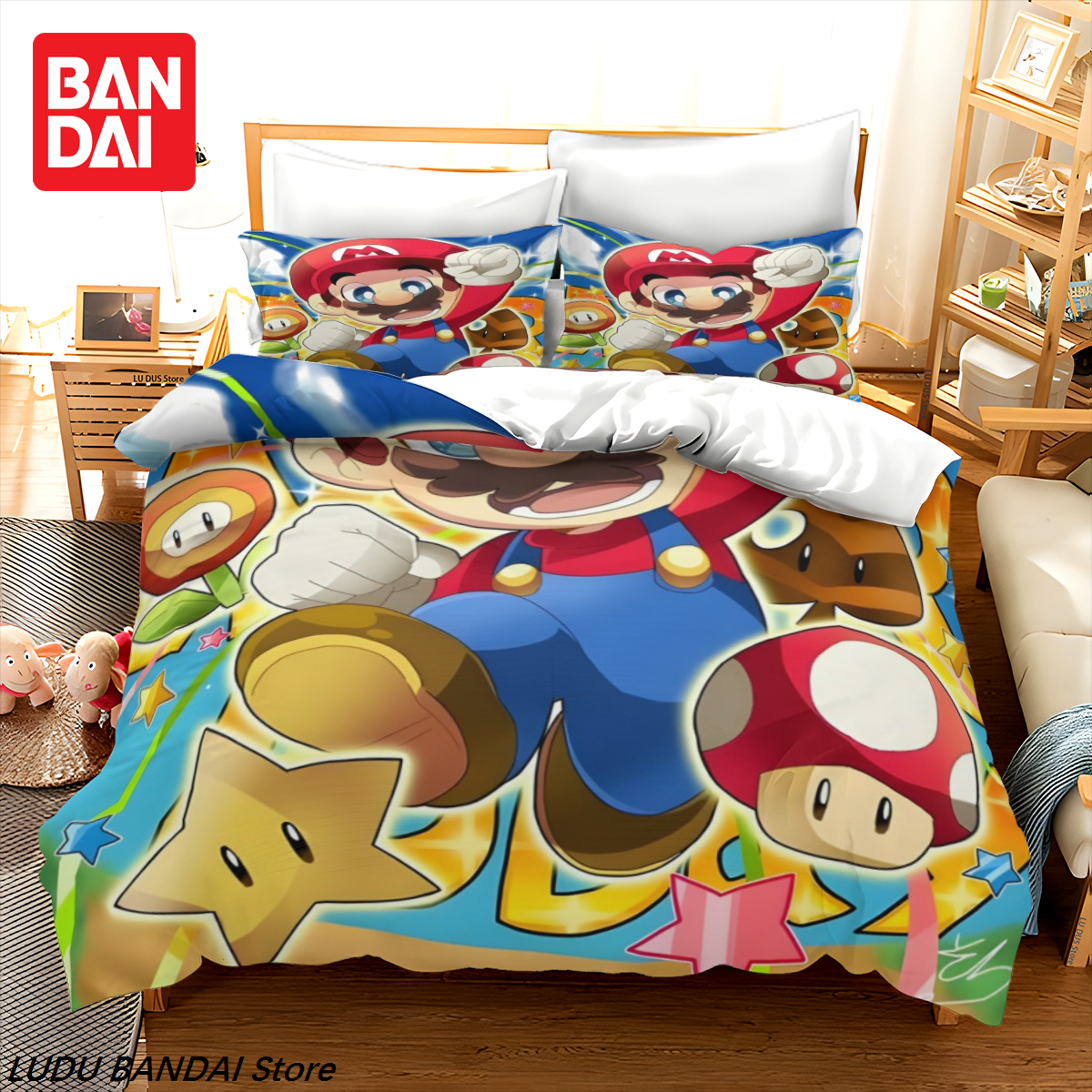 Super Mario Bedding Set 3D Ani - Table Tennis Double avis et prix
