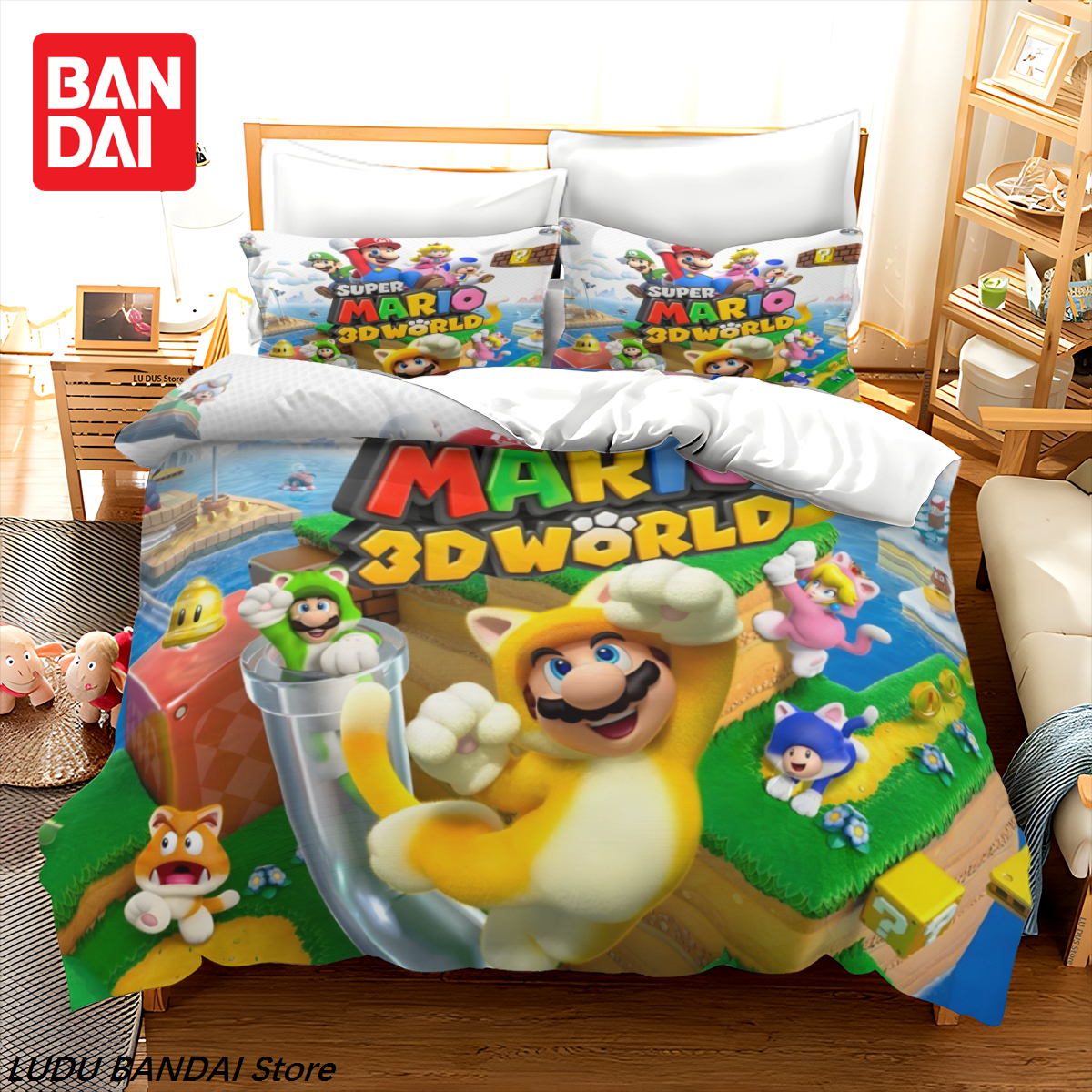 Super Mario Bedding Set 3D Ani - Table Tennis Double avis et prix