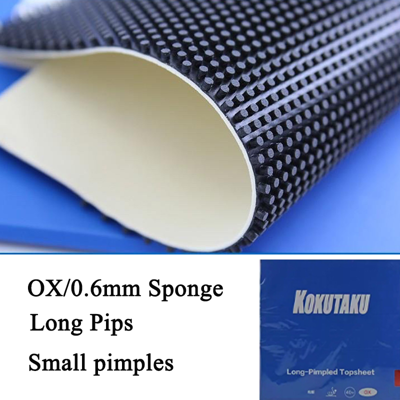 KOKUTAKU Long Pips Table Tenni - Table Tennis Defense avis et prix