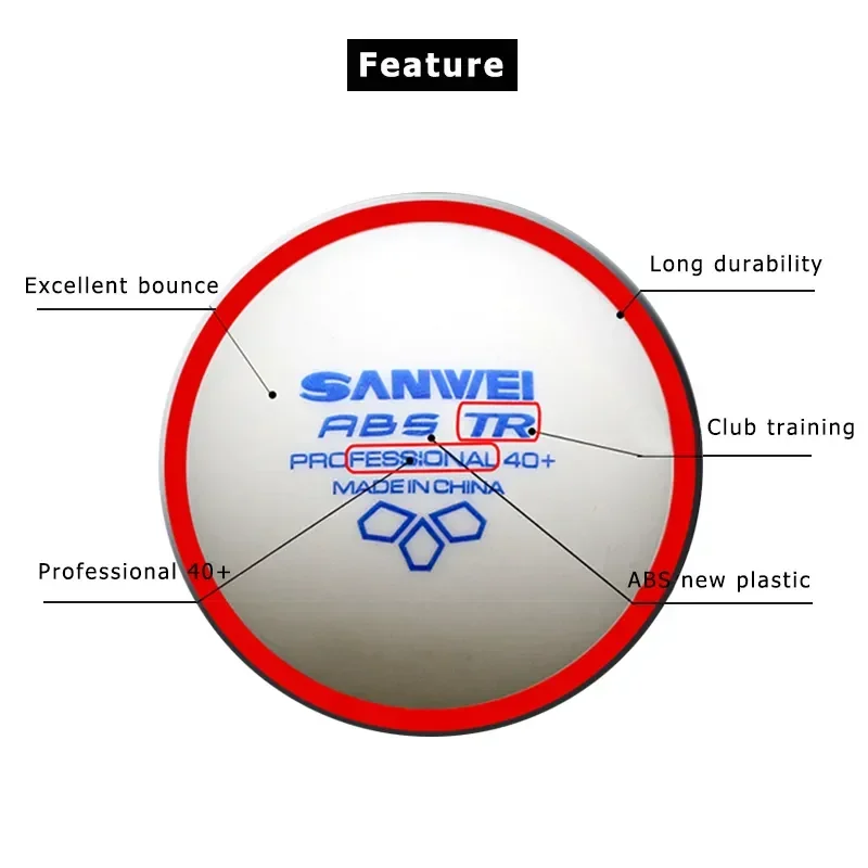 SANWEI-ABS TR 3 Star Table Ten - Table Tennis Vr avis et prix