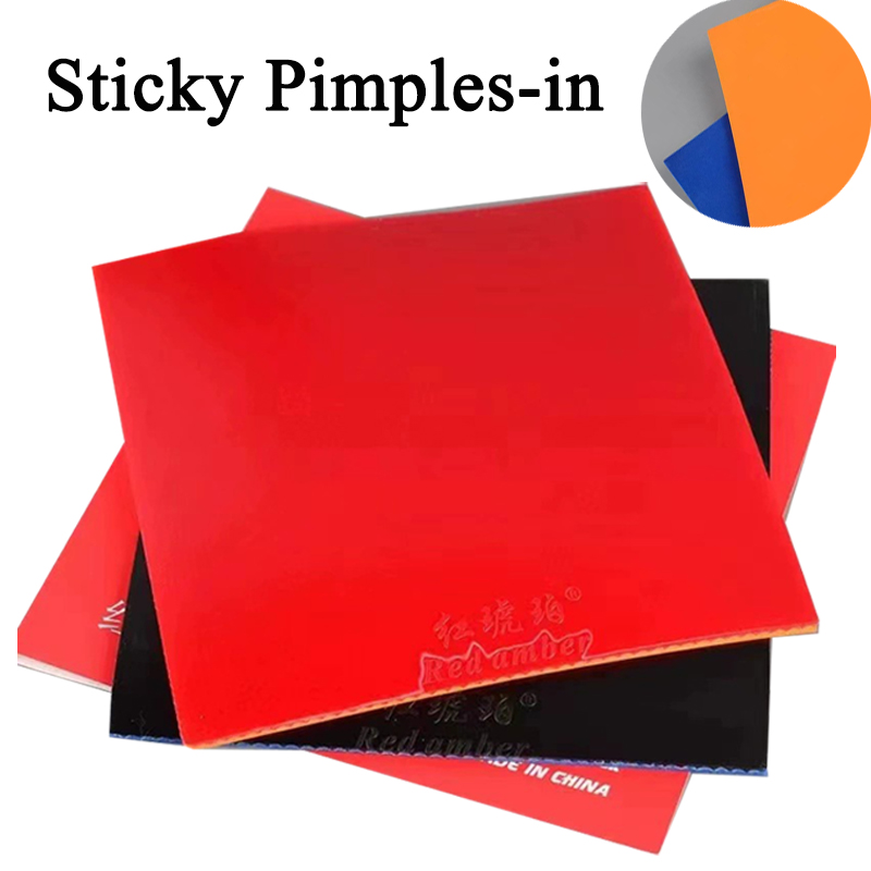 Red Amber Sticky Table Tennis  - Table Tennis Rubber avis et prix