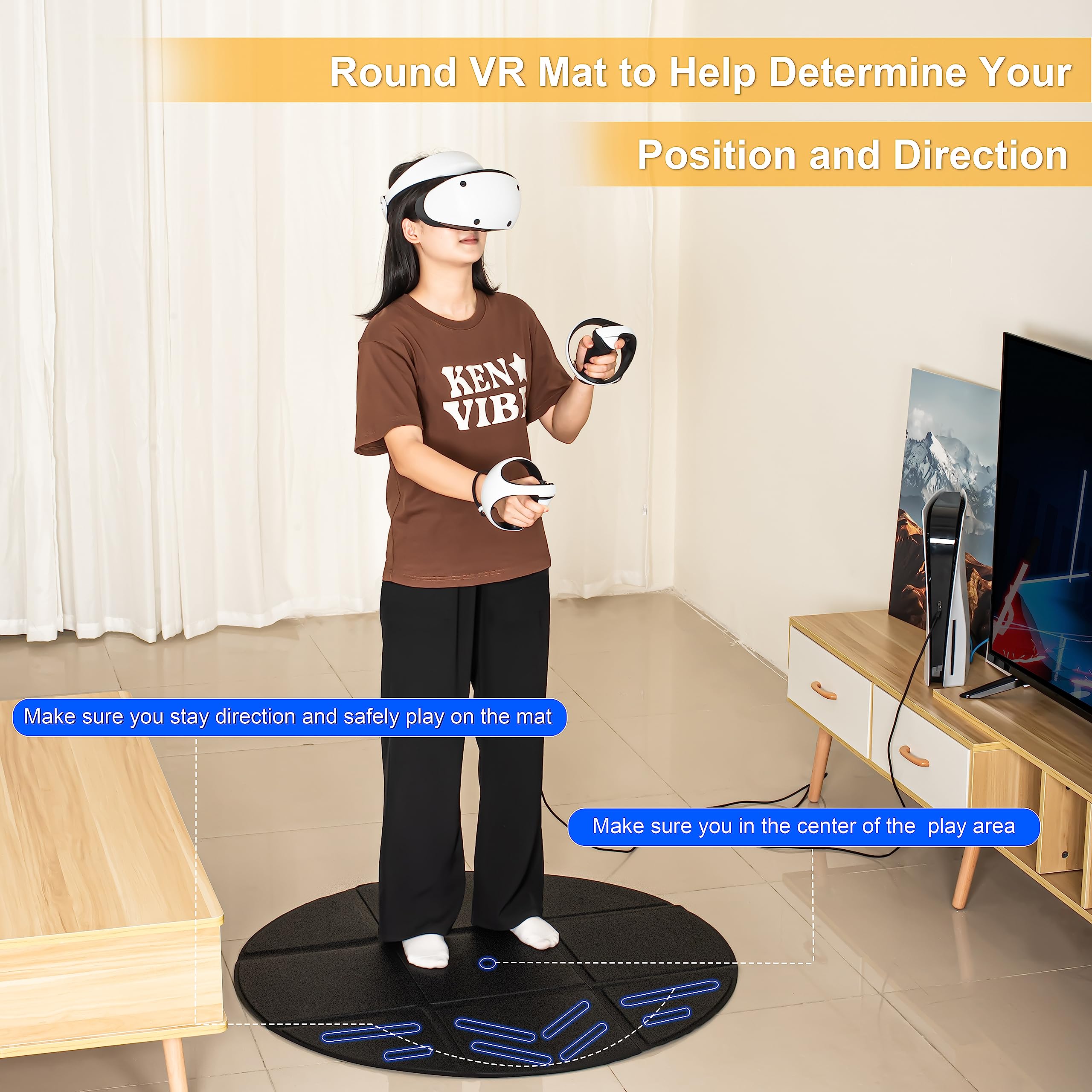 Foldable VR Mat for Meta Quest - Table Tennis Vr avis et prix