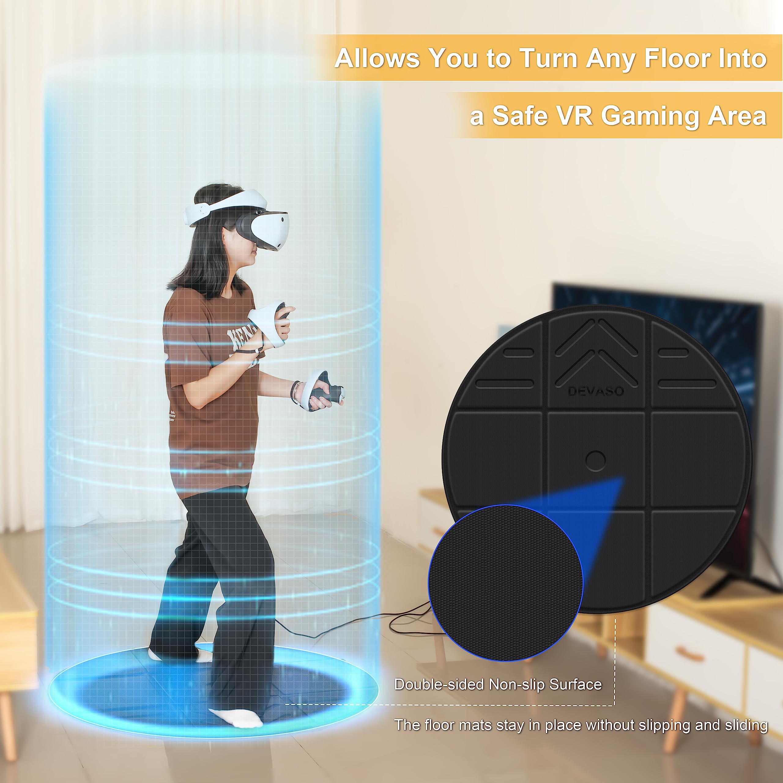 Foldable VR Mat for Meta Quest - Table Tennis Vr avis et prix