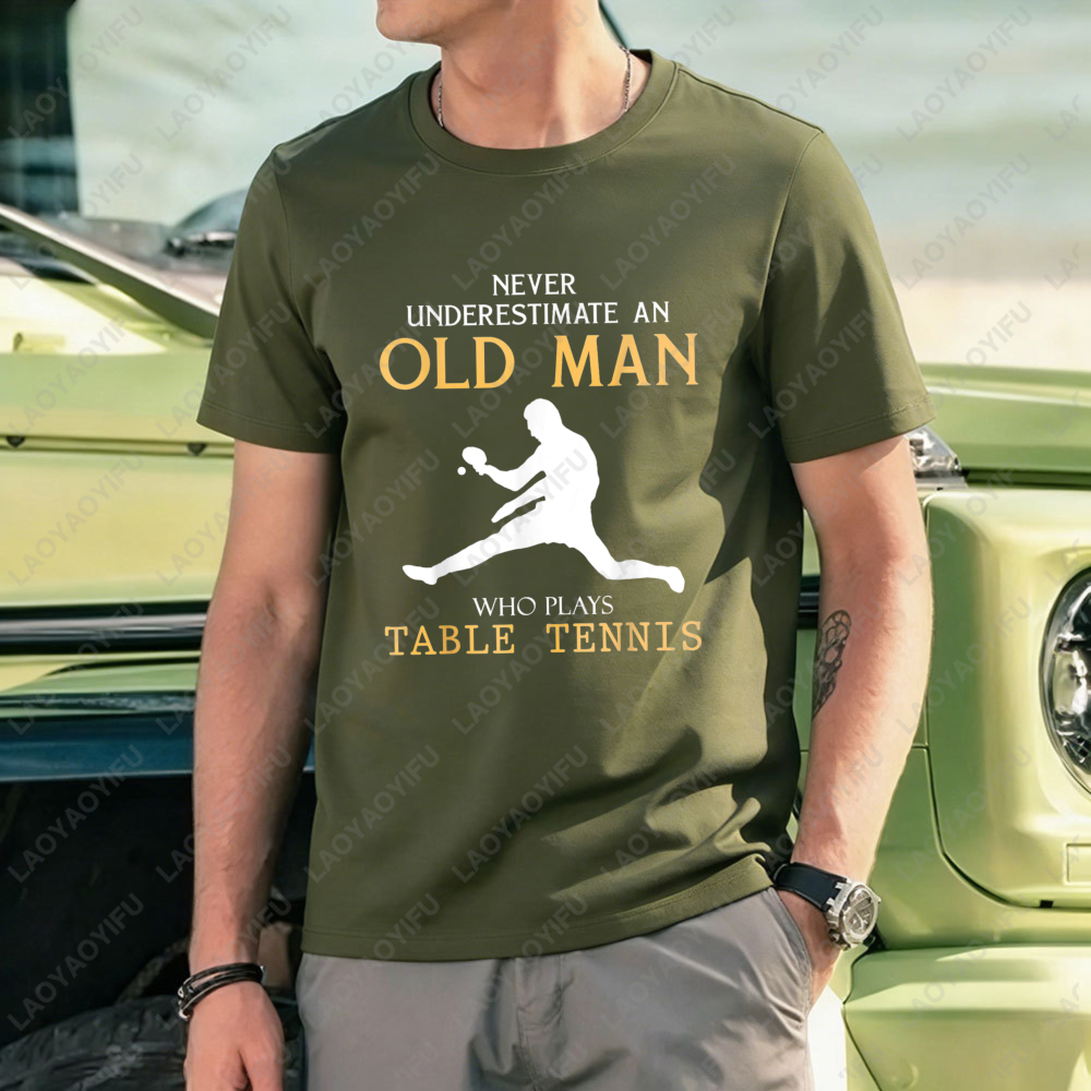 Never Underestimate An Old Man - Table Tennis Graphics avis et prix