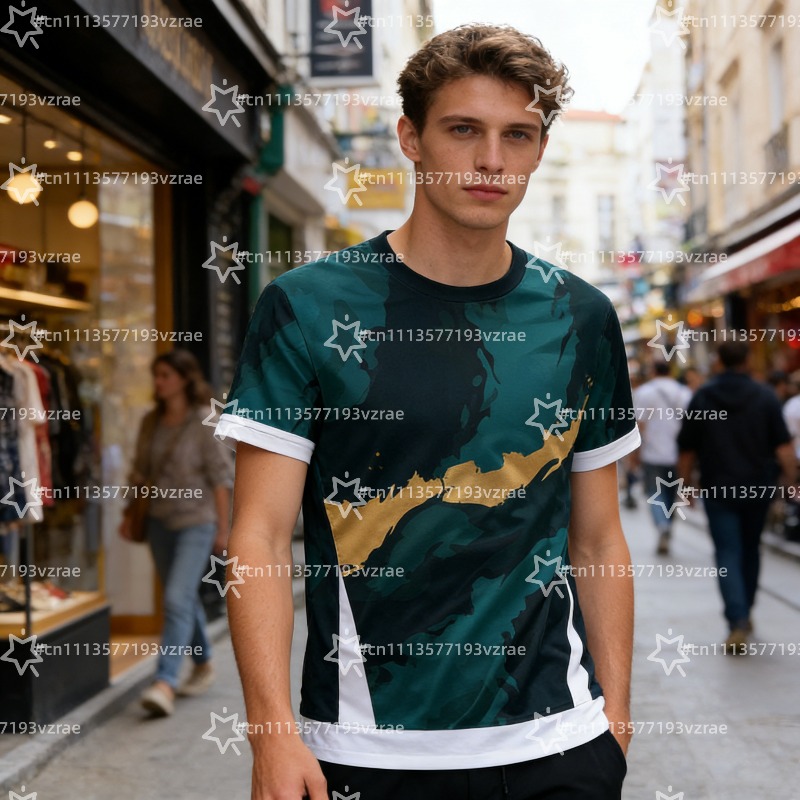 Fashion Geometric Graphic Spor - Table Tennis Graphics avis et prix