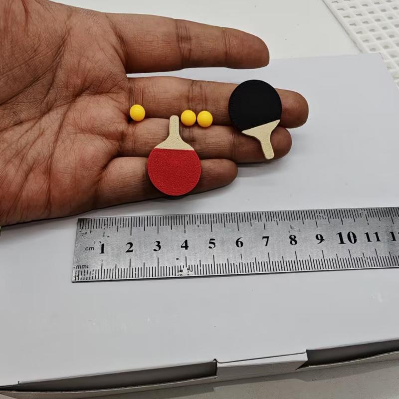 1Set Dollhouse Miniature Ping  - Table Tennis From avis et prix