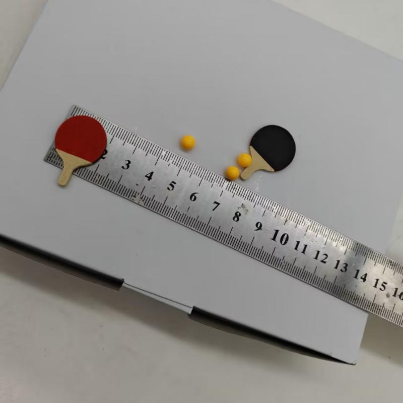 1Set Dollhouse Miniature Ping  - Table Tennis From avis et prix