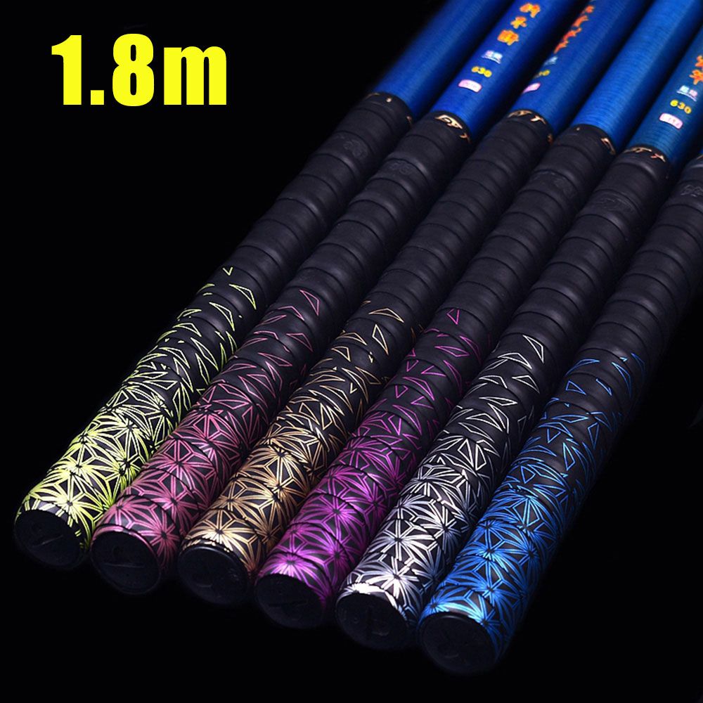 1.8m Anti-slip Fishing Rod Gri - Side Tape Racket avis et prix