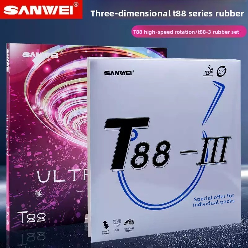 Sanwei  T88 ULTRA-Spin T88-3 T - Table Tennis Double avis et prix