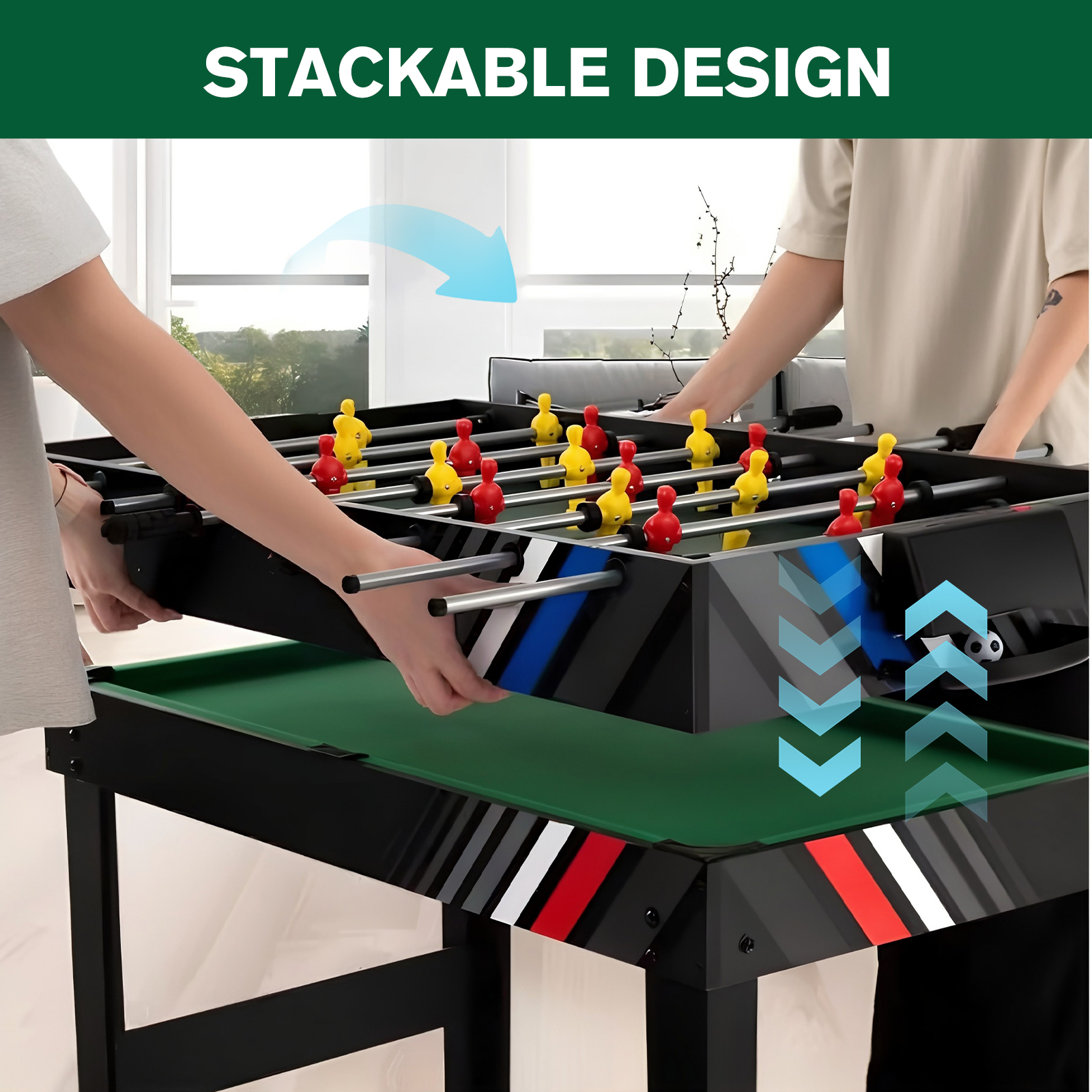 4-In-1 Combo Game Table Set wi - Table Tennis For Kids avis et prix