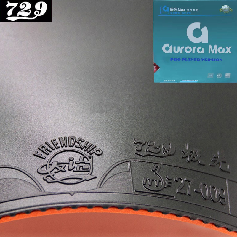729 Friendship Aurora Max Tabl - Table Tennis Rubber avis et prix