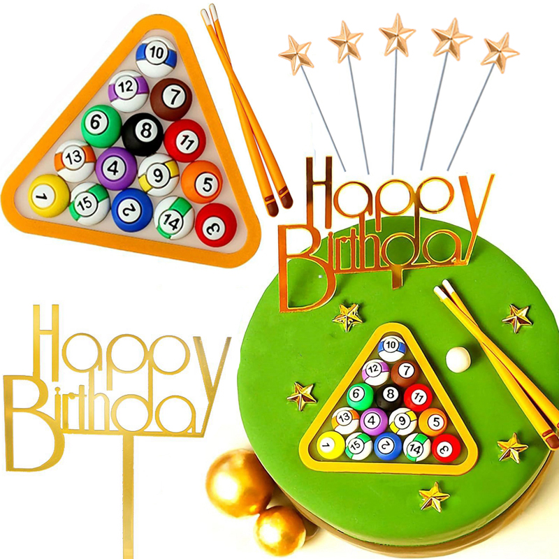 Billiard Ball Cake Decoration  - Table Tennis For Kids avis et prix