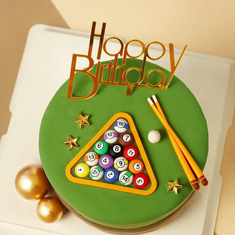 Billiard Ball Cake Decoration  - Table Tennis For Kids avis et prix