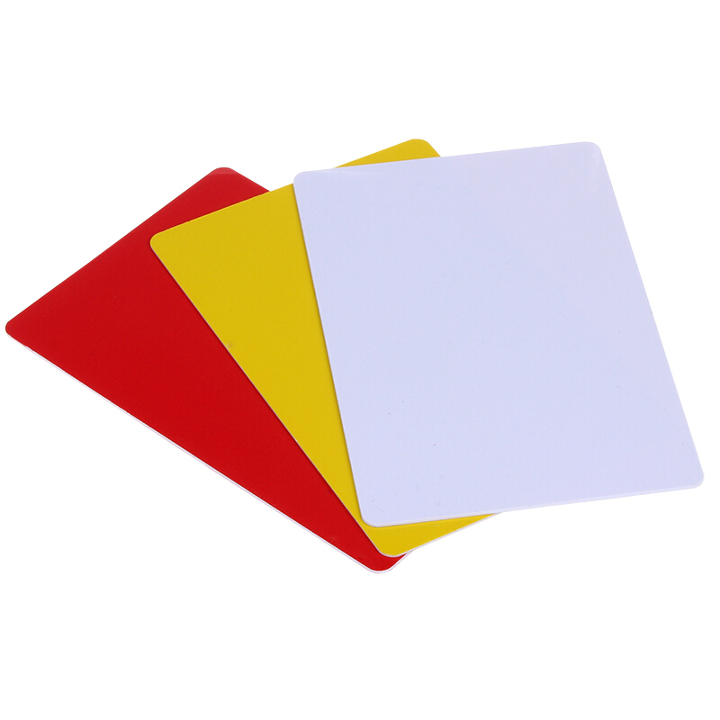 DHS standard referee card set  - Table Tennis Yellow Card avis et prix