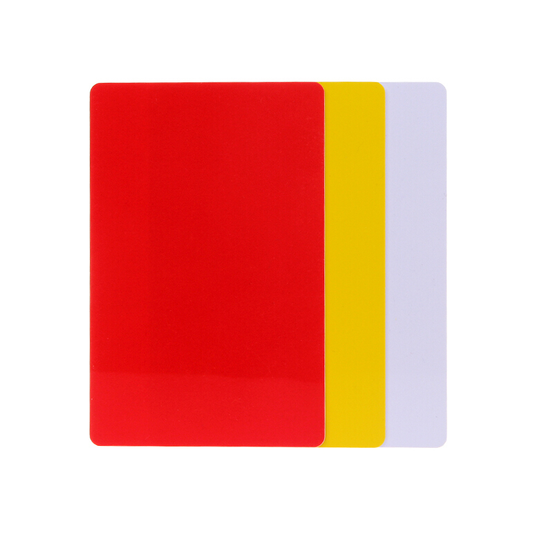 DHS standard referee card set  - Table Tennis Yellow Card avis et prix