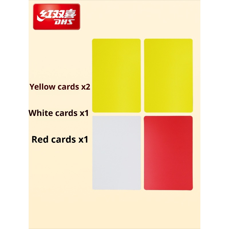 DHS Table Tennis Competition R - Table Tennis Yellow Card avis et prix