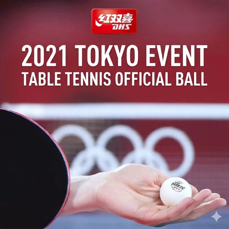 6pcs Original DHS WTT Ping Pon - Table Tennis From avis et prix