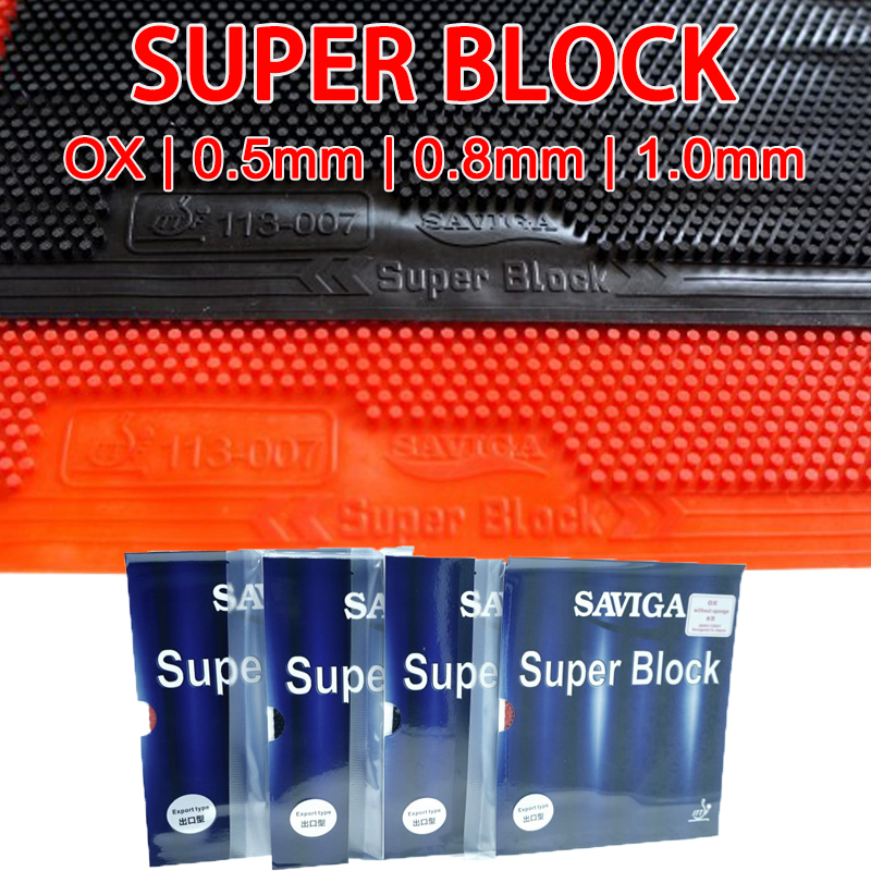 SAVIGA SUPER BLOCK OX Long Pip - Table Tennis Defense avis et prix