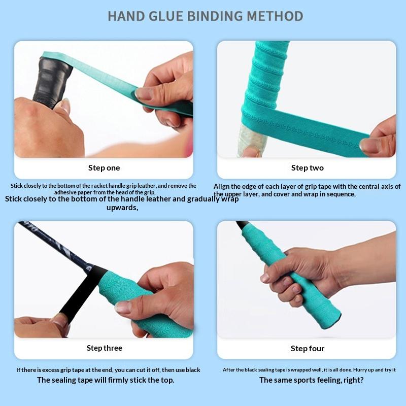 New Badminton Hand Rubber Anti - Side Tape Racket avis et prix