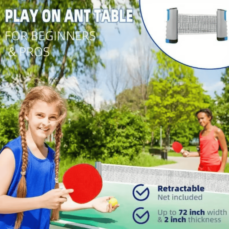 1pc/Table Tennis Net Anywhere  - Table Tennis Online avis et prix
