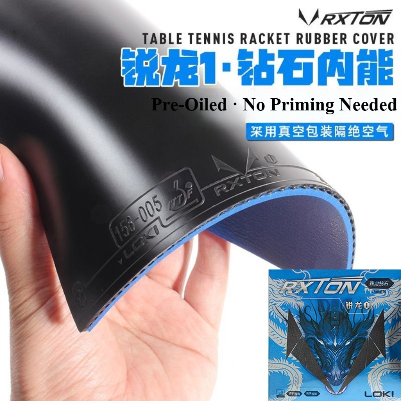 LOKI Table Tennis Rubber RXTON - Table Tennis Rubber avis et prix