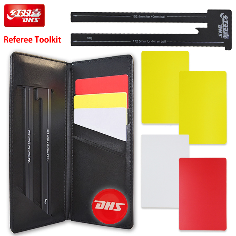 DHS Referee Kit for Table Tenn - Table Tennis Yellow Card avis et prix