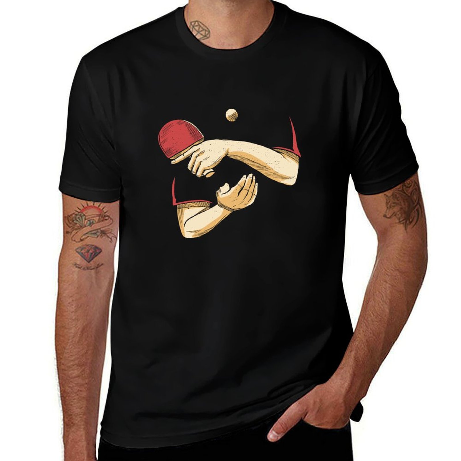 table tennis player T-Shirt ma - Table Tennis Graphics avis et prix
