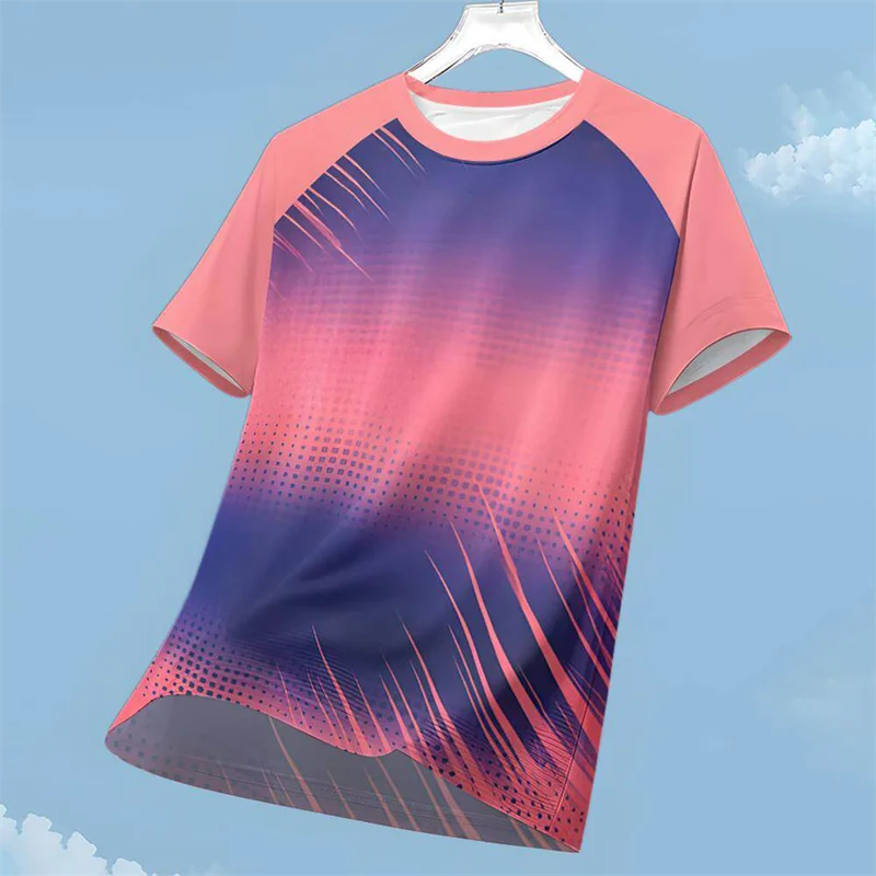 Fashion Geometric Graphic 3D P - Table Tennis Graphics avis et prix