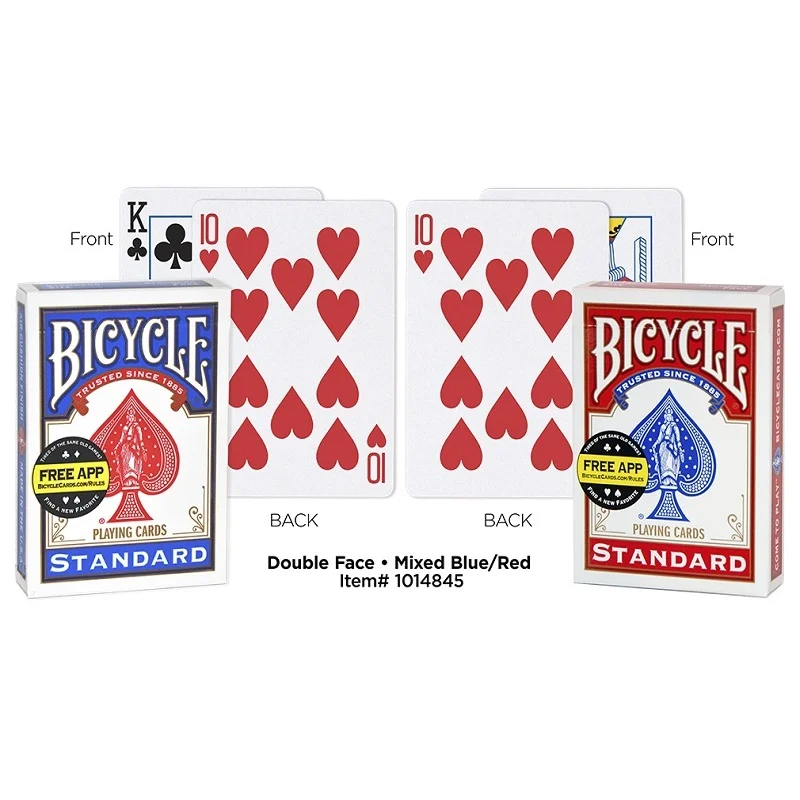 Bicycle Double Face Playing Ca - Table Tennis Double avis et prix