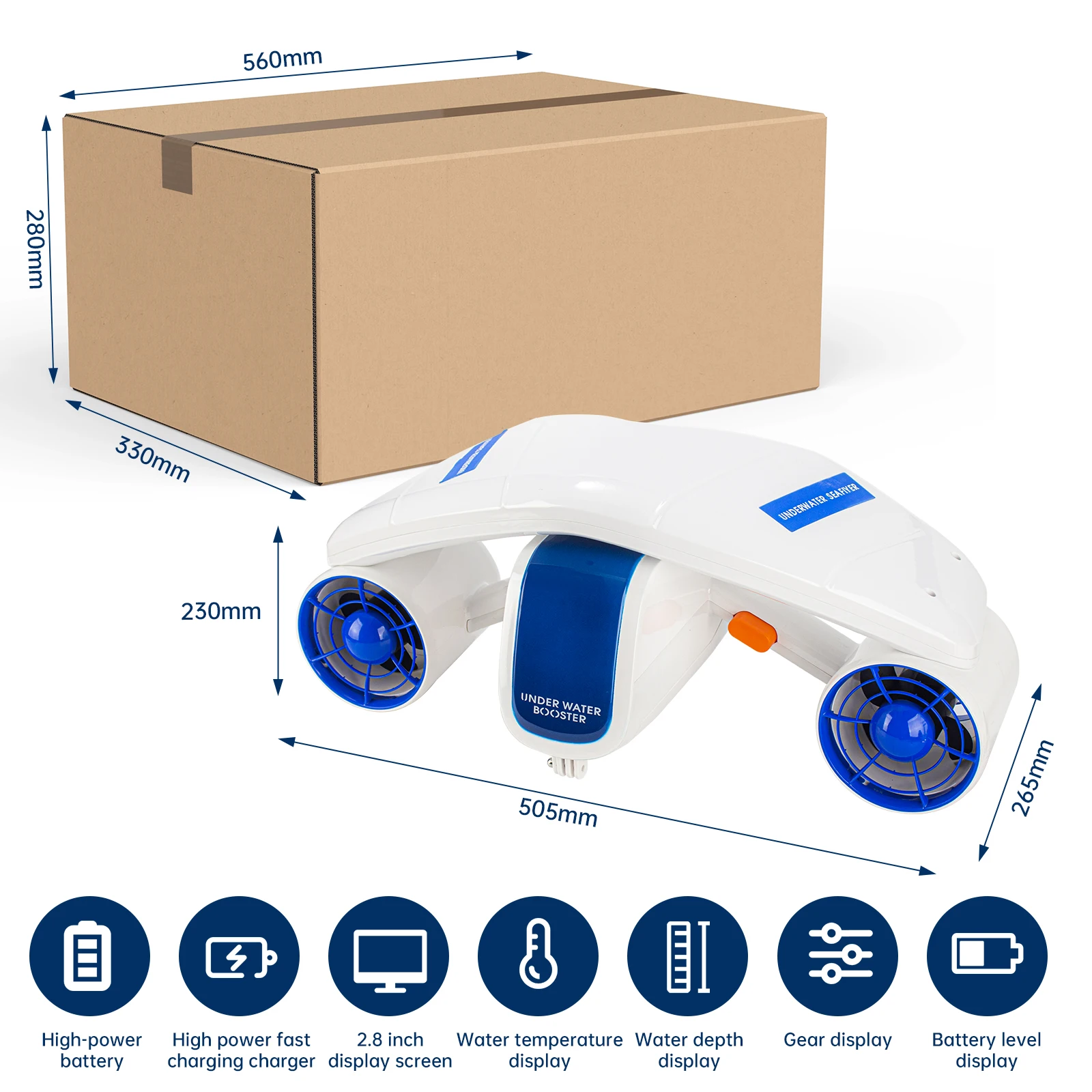 New Arrival 480W Electric Unde - Rubber Booster Speed avis et prix